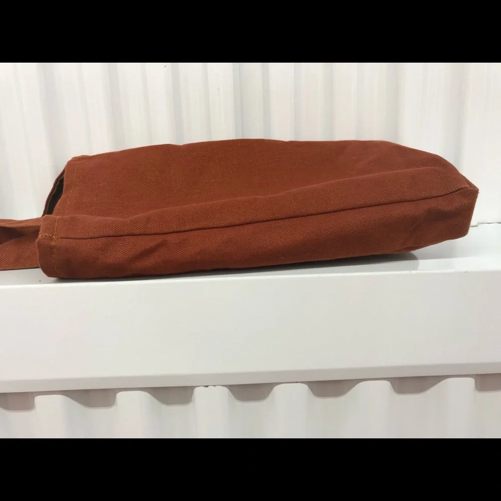 Tribal Print Rust Tote Bag
